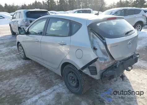 2015 Hyundai Accent Gs из США, поврежденный, VIN KMHCT5AEXFU215653